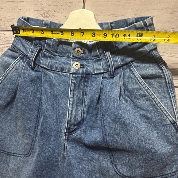 Something Navy paper bag jeans - Picture 8 of 11